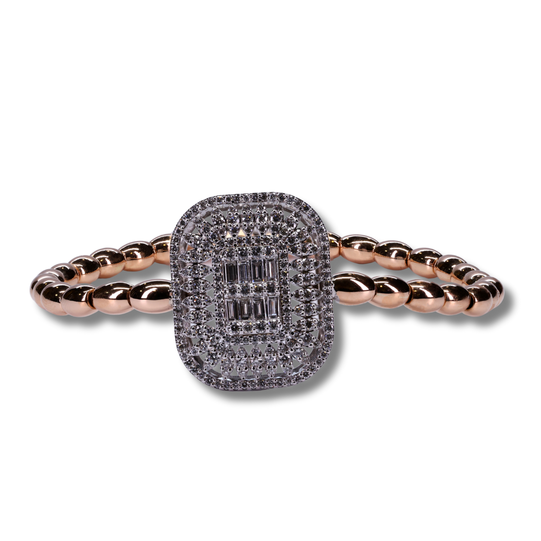 Eternal Glow Bracelet in 18K White Gold