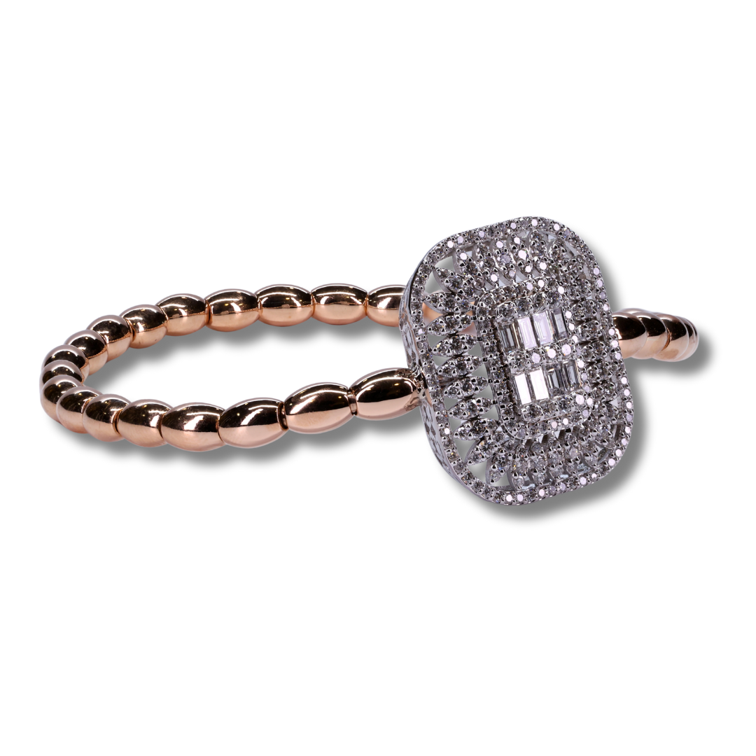 Eternal Glow Bracelet in 18K White Gold