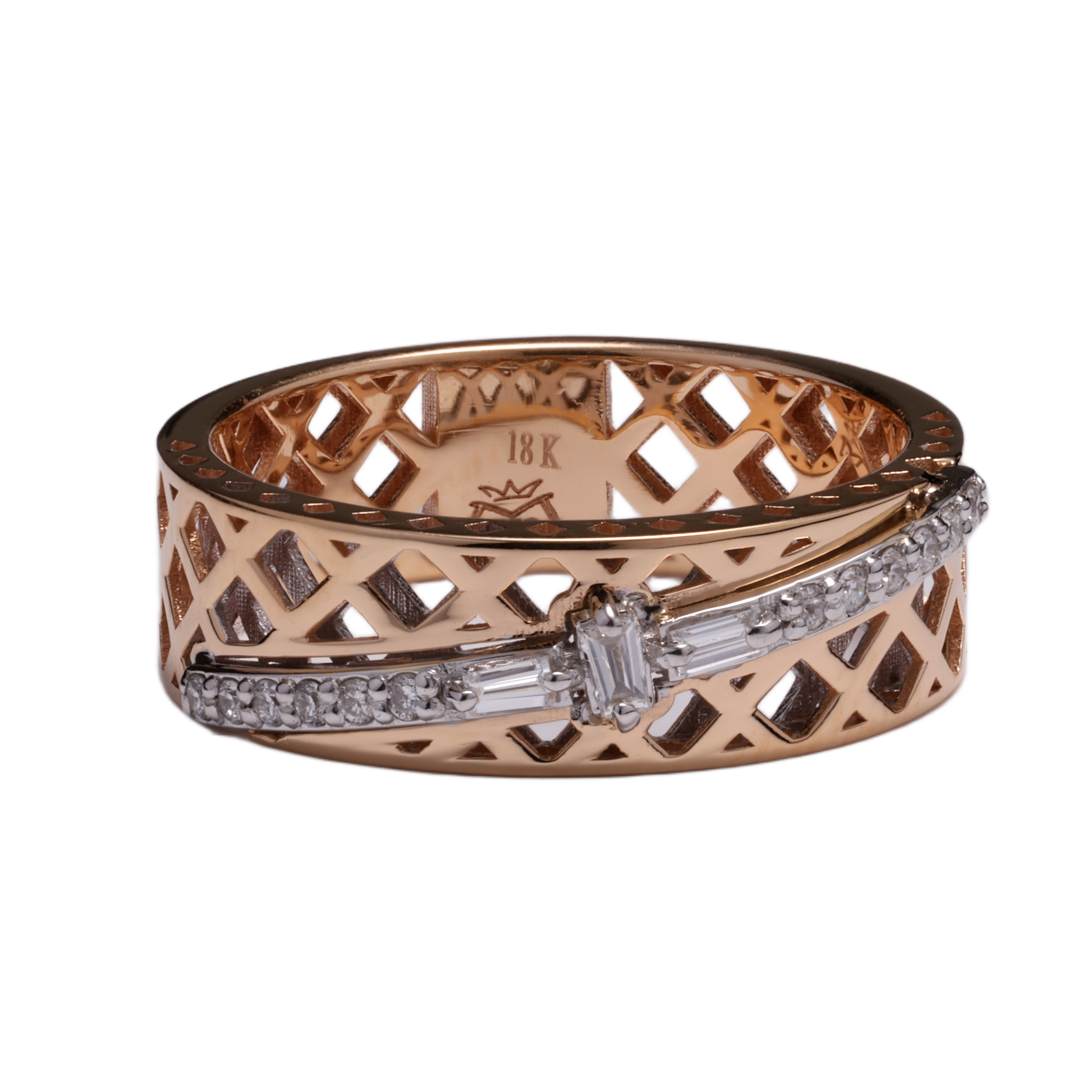 Celestial Diamond 18K Rose Gold Ring