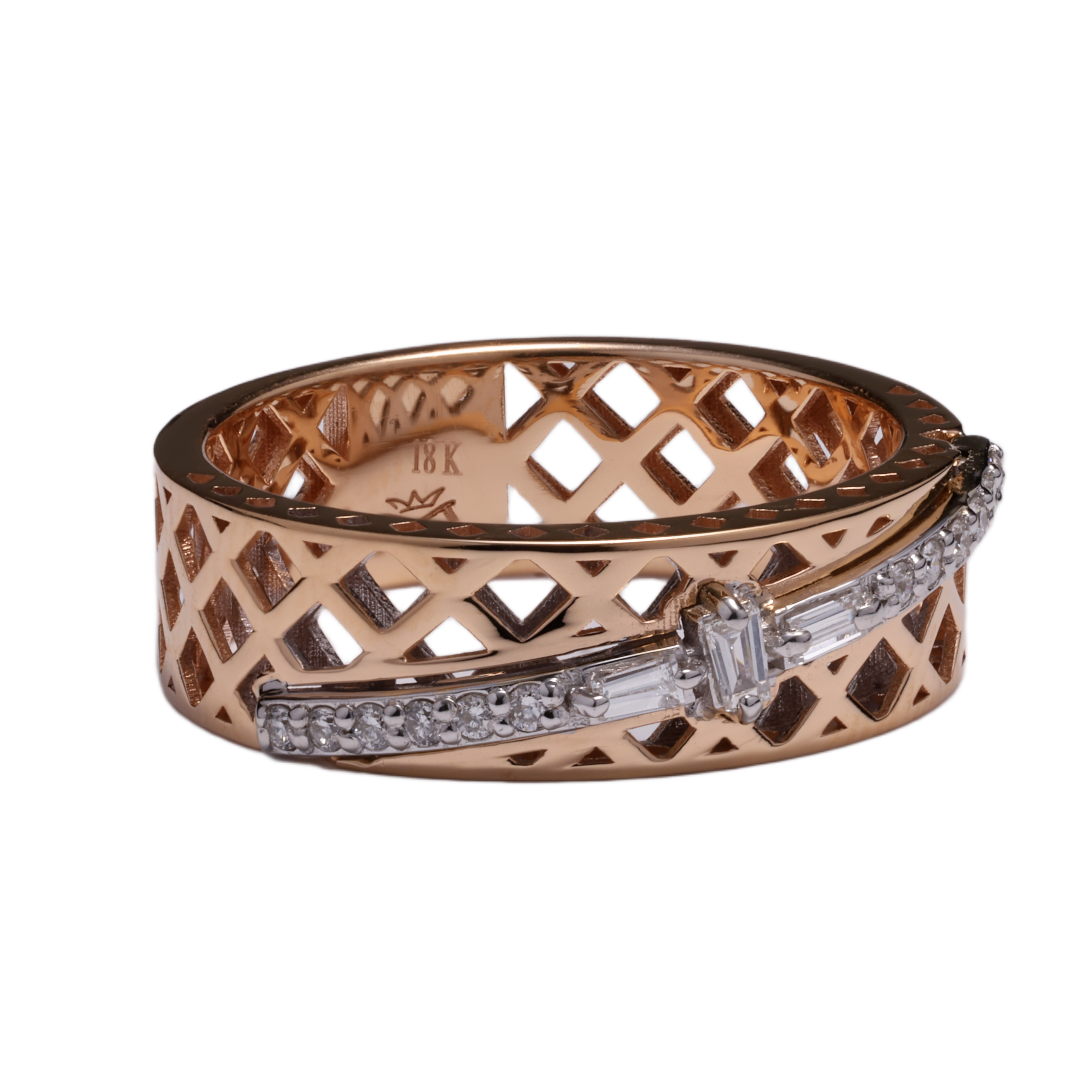 Celestial Diamond 18K Rose Gold Ring