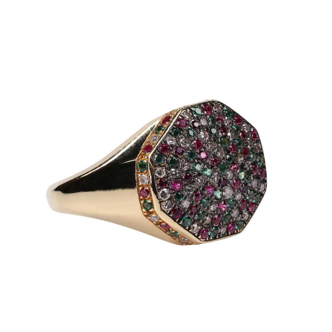 Confetti Spark Ring